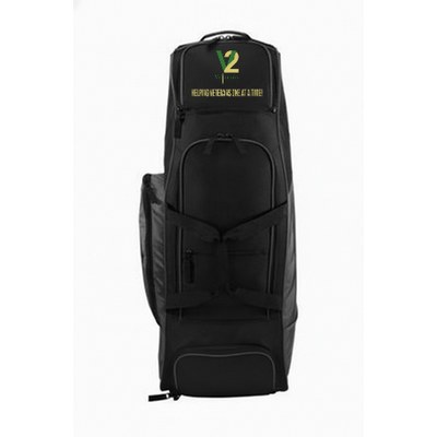 New Era New Era® Shutout Wheeled Bat Bag in Graphite Gray/Black — NLGVH-LJVKT