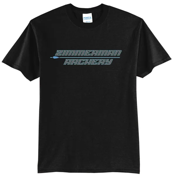 Port Port & Co Core Blend Tee. Printed. in As Shown — PC55