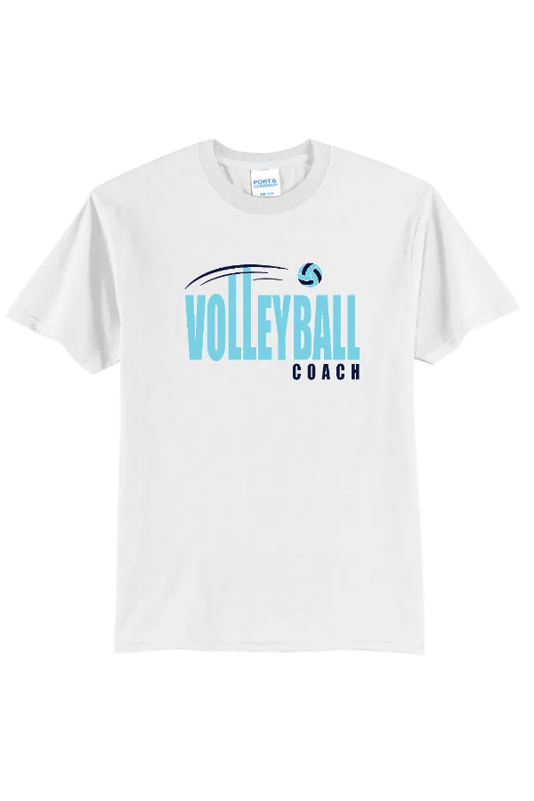 Port Port & Co Core Blend Tee LOGO 4 in As Shown — PC55