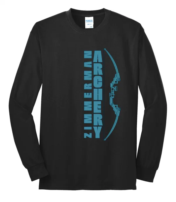 Port Port & Co Long Sleeve Core Blend Tee. Printed in As Shown — PC55LS