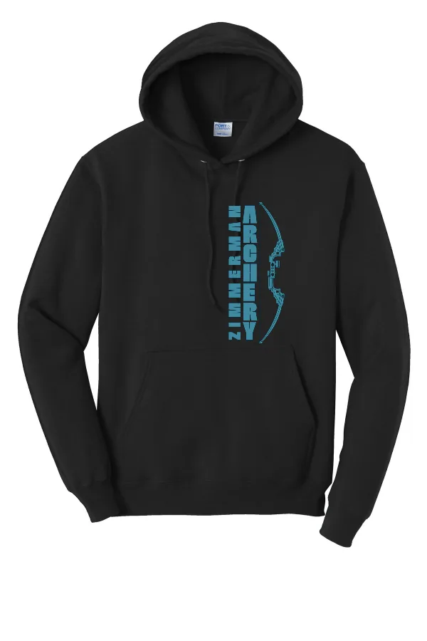 Port Port & Co Core Fleece Pullover Hooded Sweatshirt. Printed in As Shown — PC78H