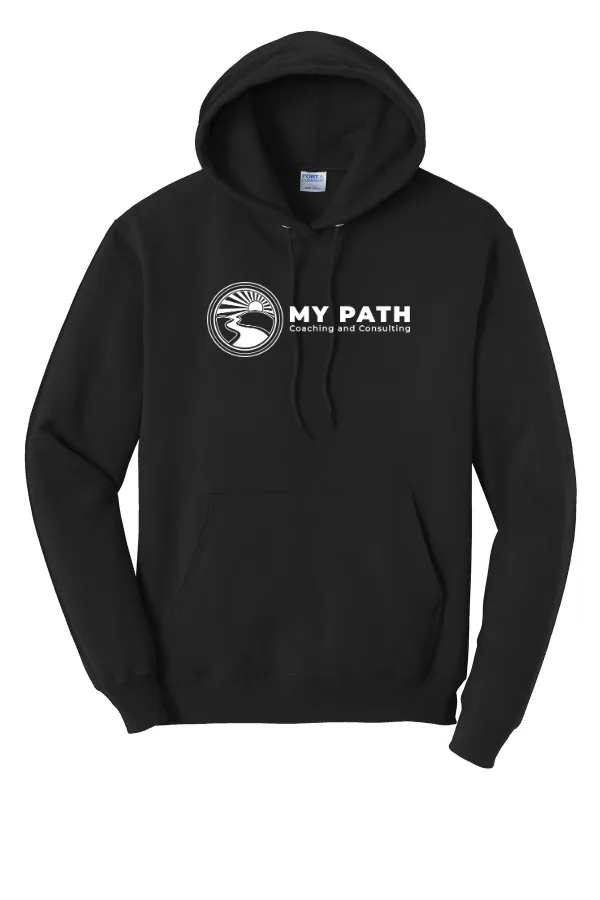 Port Port & Co Core Fleece Pullover Hooded Sweatshirt. Logo 1 in As Shown — PC78H