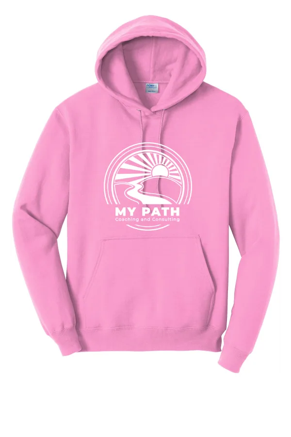 Port Port & Co Core Fleece Pullover Hooded Sweatshirt. Logo 2 in As Shown — PC78H