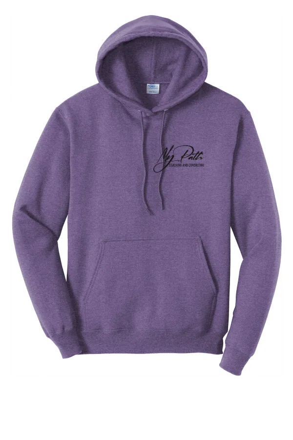 Port Port & Co Core Fleece Pullover Hooded Sweatshirt. Logo 3 in As Shown — PC78H