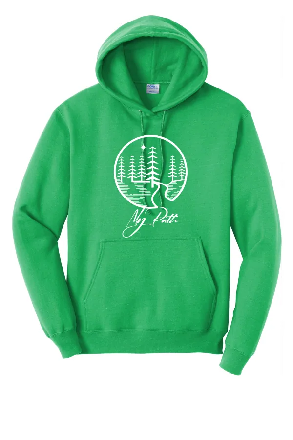 Port Port & Co Core Fleece Pullover Hooded Sweatshirt.Logo 4 in As Shown — PC78H