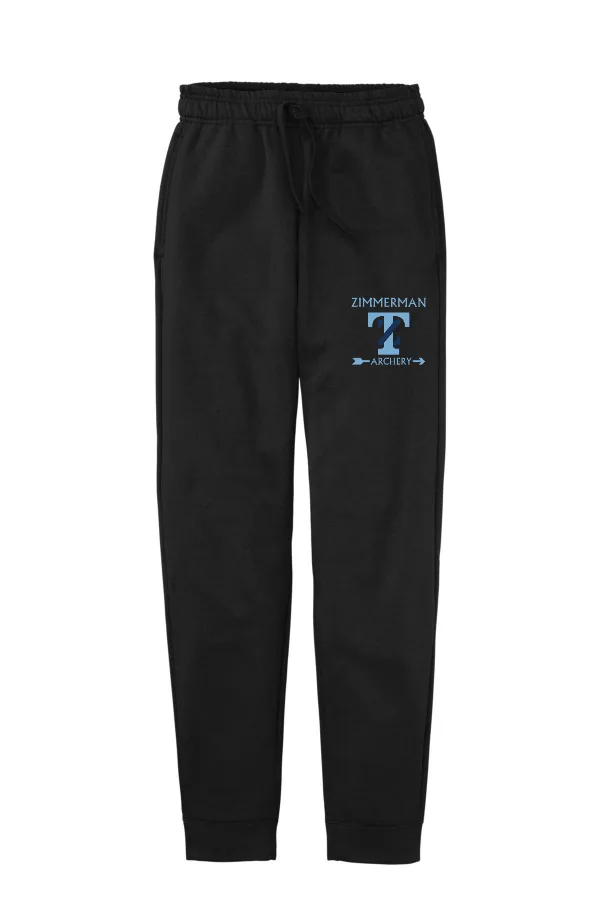 Port Port & Co Core Fleece Jogger. Printed. in Athletic Heather — PC78J
