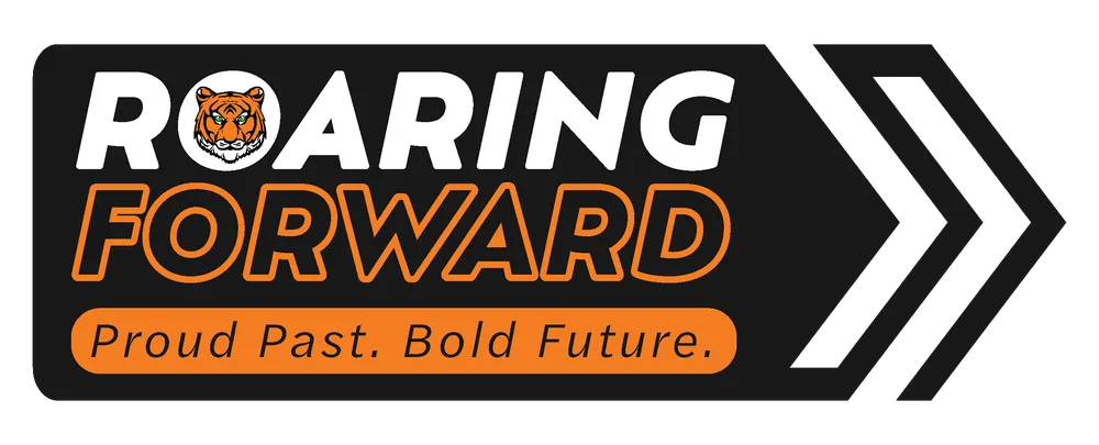 Princeton Roaring Forward logo