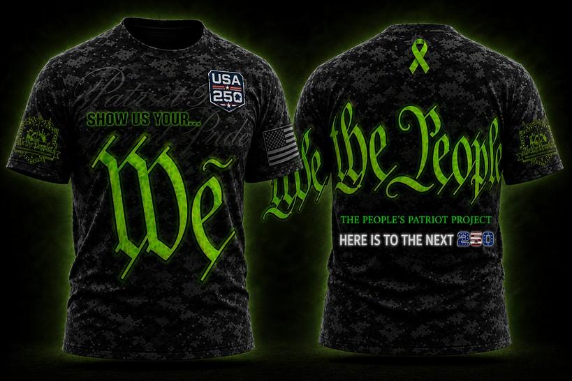 We The People Show Us Your We T-Shirt in Digital Camo Black — SUB-TEE