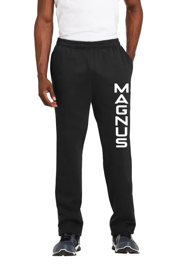 Sport-Tek Open Bottom Sweatpant in As Shown — ST257