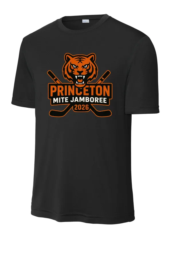 Sport-Tek ADULT PosiCharge Competitor Tee in Black — ST350