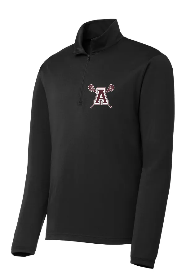 Sport-Tek MENS PosiCharge Competitor 1/4-Zip Pullover in Black — ST357