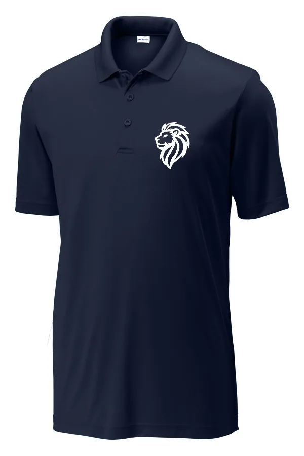 Sport-Tek Mens PosiCharge Competitor Polo Lion Logo in Navy — ST550