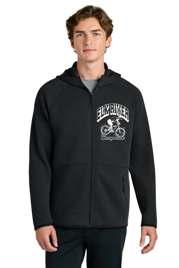Sport-TekPhenom Sport-TekPhenom Full-Zip Hoodie ST840 in Black — ST840
