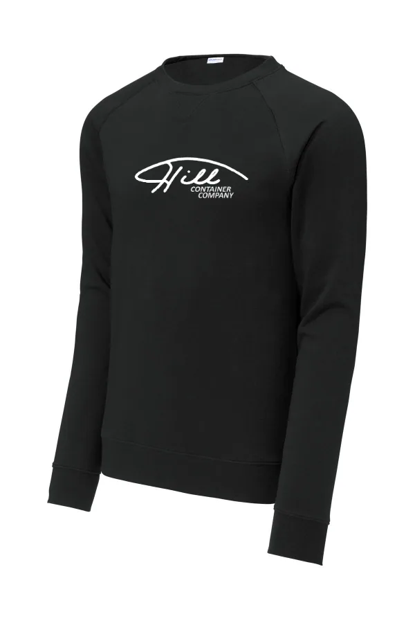Sport-Tek Drive Fleece Crewneck STF203 in Athletic Heather — STF203