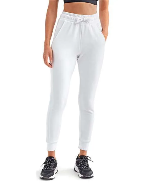 TriDri Women's Fitted Maria Joggers in White — TD055