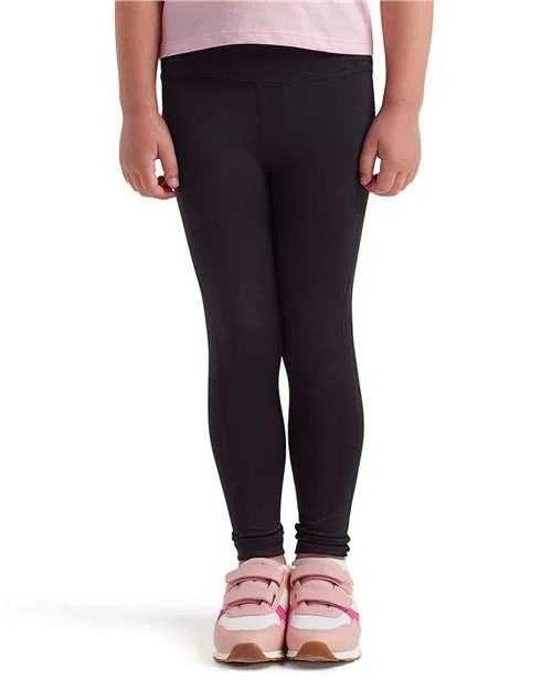 TriDri Youth Recycled Performance Legging in Black — TD31B