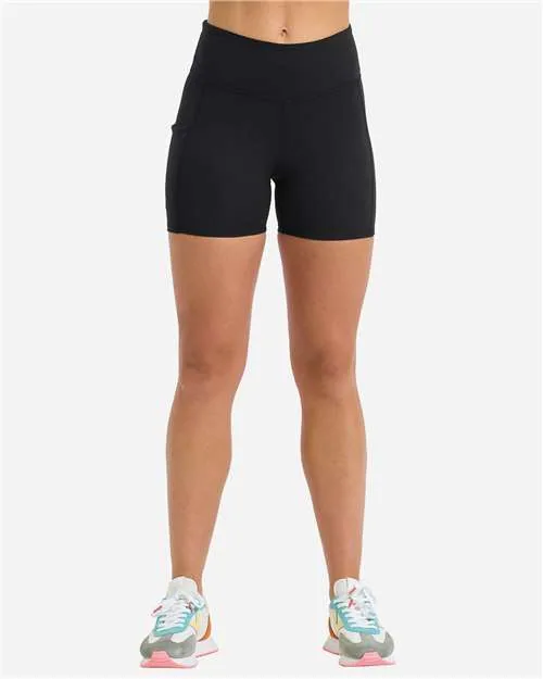 TriDri Women's Performance Micro Shorts in Black — TD535