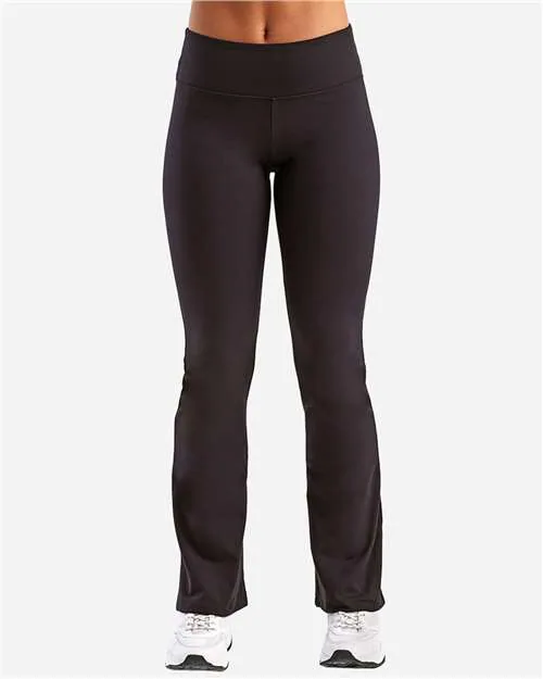 TriDri Women’s Flare Leggings in Black — TD537