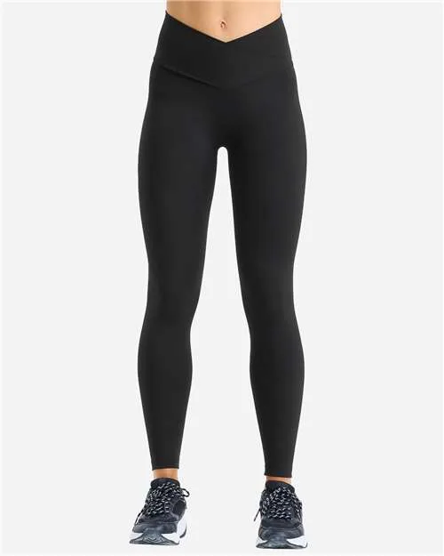 TriDri Women's Luxe Leggings in Black — TD651