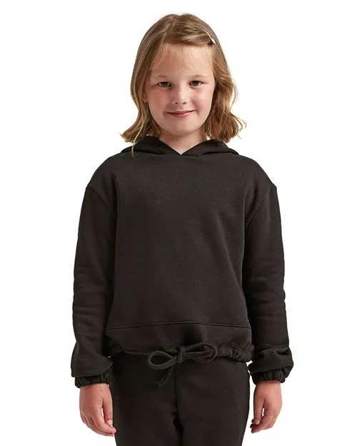 TriDri Youth Maria Hooded Sweatshirt in Black — TD85B