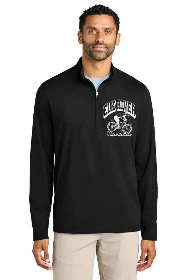 TravisMathew TravisMathew Onward 1/4-Zip TMA42775 in Black — TMA42775