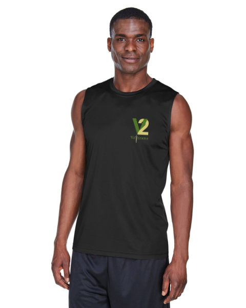 Team 365 Team 365 Men's Zone Performance Muscle T-Shirt in Black — TT11M