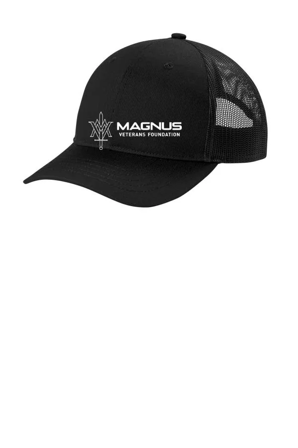 Port Youth Snapback Trucker Cap YC112 in As Shown — YC112